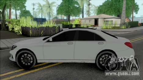 Mercedes-Benz S-Class AMG 2014 Lowpoly for GTA San Andreas