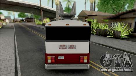 Fire Bus for GTA San Andreas