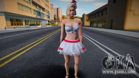 Blonde in New Year's clothes 1 for GTA San Andreas