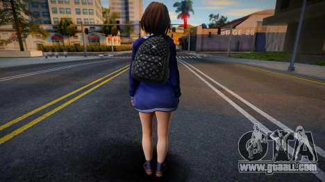 DOAXVV Tsukushi - Autumn School Wear 2 for GTA San Andreas