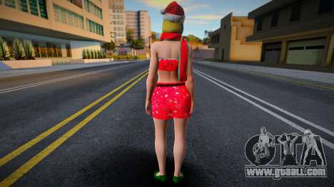 Tina Armstrong Berry Burberry Christmas 2 for GTA San Andreas