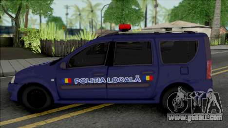 Dacia Logan MCV 2010 Politia Locala for GTA San Andreas