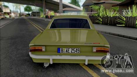 Opel Rekord C Coupe 1969 for GTA San Andreas