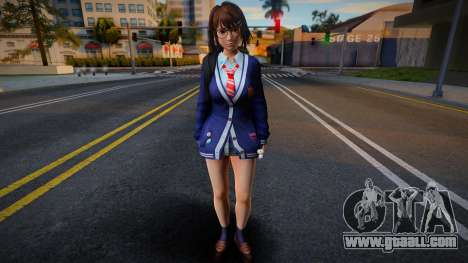 DOAXVV Tsukushi - Autumn School Wear 2 for GTA San Andreas