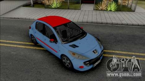 Peugeot 207 New Style for GTA San Andreas