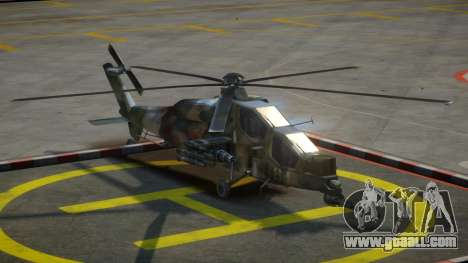 WZ-10 Attack Helicopter for GTA 4