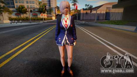 DOAXVV Luna - Autumn School Wear 2 for GTA San Andreas