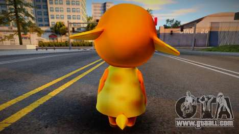 Tucker - Animal Crossing Elephant for GTA San Andreas