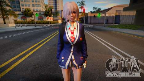 DOAXVV Luna - Autumn School Wear 2 for GTA San Andreas