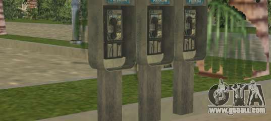High Quality Payphones for GTA Vice City