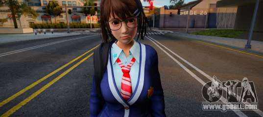 DOAXVV Tsukushi - Autumn School Wear 2