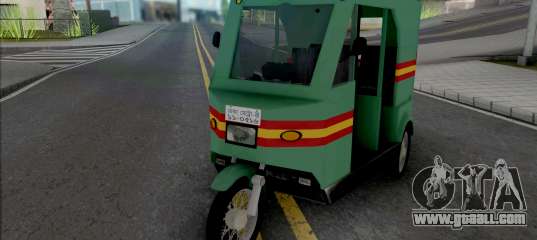 Honda CD80 Mishuk Rickshaw [IVF]