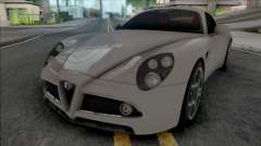 Alfa Romeo 8C Competizione 2007 SA Style for GTA San Andreas
