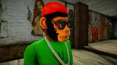 Luay Skin - Mascara de Mono - Monkey Mask for GTA San Andreas