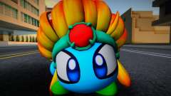 Burning Leo From Kirby Star Allies (blue) for GTA San Andreas