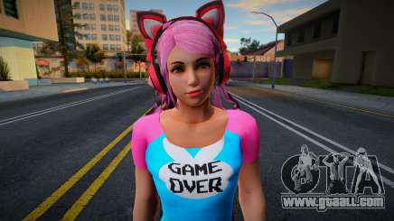 Belle Delphine (for RenderHook) for GTA San Andreas