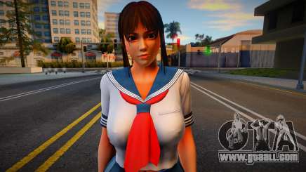 DOA Ayame Summer School Uniform Suit (normal) for GTA San Andreas