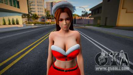 Mai Shiranui Berry Burberry Christmas Special 1 for GTA San Andreas