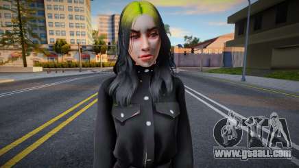 Billie Eilish (ver.2.0) for GTA San Andreas