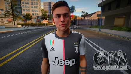 Paulo Dybala From Efootball PES 20 for GTA San Andreas