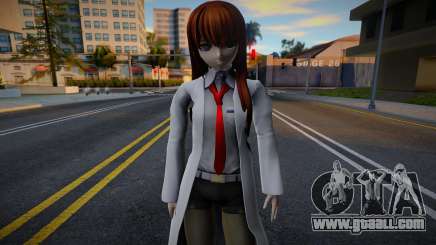 Makise Kurisu from Steins Gate (V2) 1 for GTA San Andreas