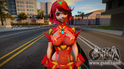 Pyra from Super Smash Bros. Ultimate for GTA San Andreas