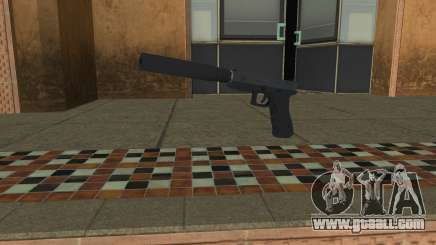 Glock 17 Silenced for GTA Vice City