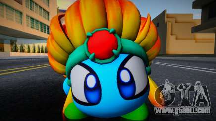 Burning Leo From Kirby Star Allies (blue) for GTA San Andreas