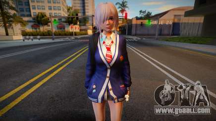 DOAXVV Luna - Autumn School Wear 2 for GTA San Andreas