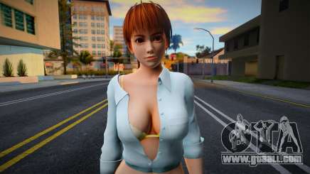 DOAXVV Kasumi Spring School Wear 3 for GTA San Andreas