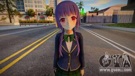 Ringo Kinoshita School Suit [No-Rin] for GTA San Andreas