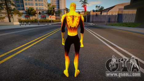 Spiderman Web Of Shadows - Fire Suit for GTA San Andreas