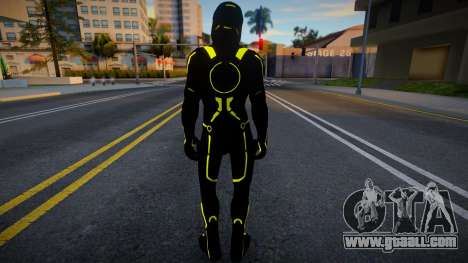 Tron Legacy Player - Yellow for GTA San Andreas