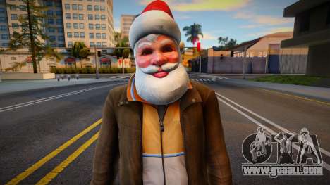 Niko Bellic Santa Mask for GTA San Andreas