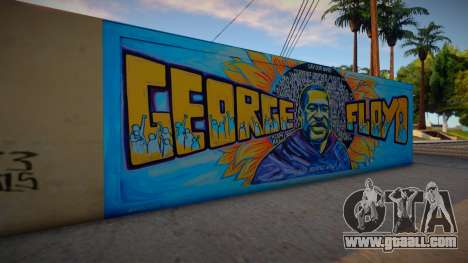 George Floyd Mural for GTA San Andreas