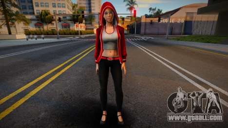 Harley Quinn Hoody 5 for GTA San Andreas