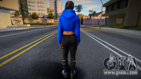 Lara Croft Fashion Casual - Los Santos Tuners 1 for GTA San Andreas