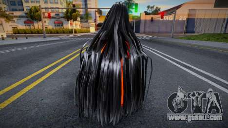 Very Very Long Black Hair for GTA San Andreas