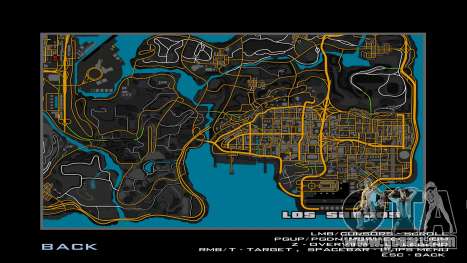 Orange Map (GTA IV Style) for GTA San Andreas