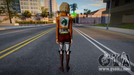 Hitch Dreyse (Attack On Titan) for GTA San Andreas