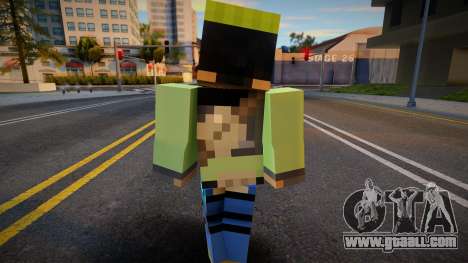 Rebel - Half-Life 2 from Minecraft 6 for GTA San Andreas
