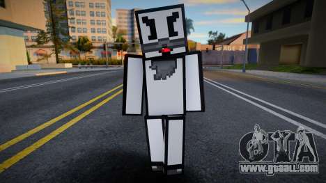 Dmitri - Stickmin Skin from Minecraft v2 for GTA San Andreas