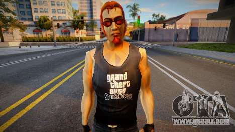 Postal Dude in T-shirt GTA San Andreas for GTA San Andreas