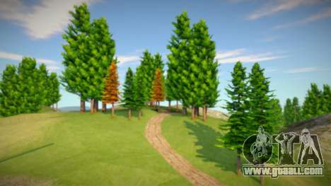 Vegetation (Mania Paradise Project) for GTA San Andreas