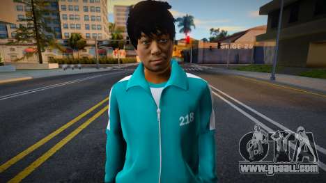 Male Random Tracksuit 218 Squid Game for GTA San Andreas