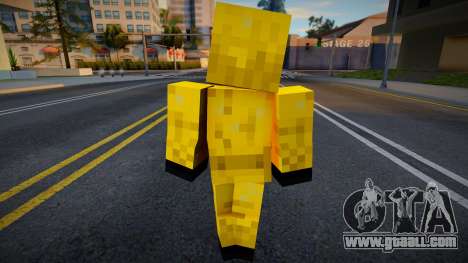 Minecraft Squid Game - Square Guard 1 for GTA San Andreas