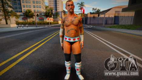 Cm Punk WWE13 for GTA San Andreas