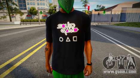 Squid Game T-Shirt for GTA San Andreas