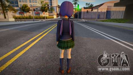 Ringo Kinoshita School Suit [No-Rin] for GTA San Andreas