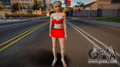 Marie Rose Christmas Collection for GTA San Andreas